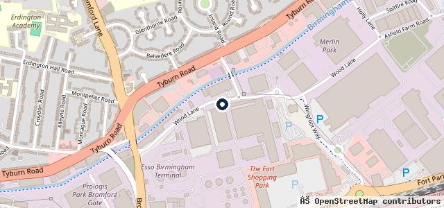 Map showing the location of Staunch Automotive