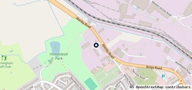 Map showing the location of Stuart's Vehicle Services