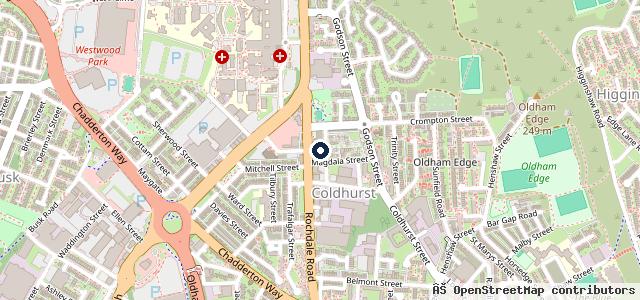 Map showing the location of T Autos Ltd