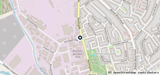 Map showing the location of Taylors Auto
