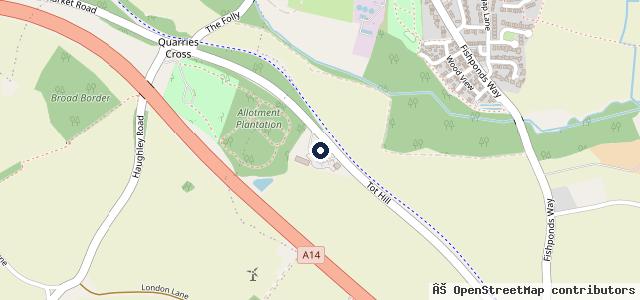 Map showing the location of Taylor Commercial Ltd