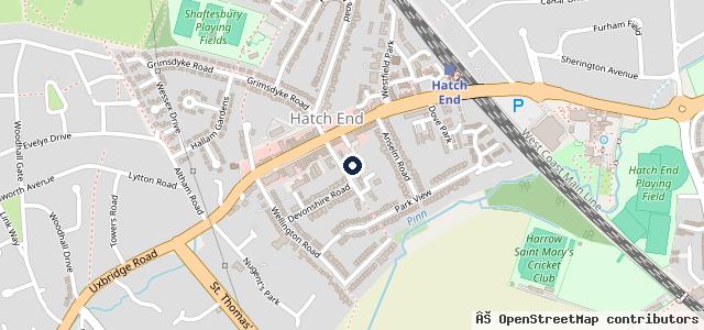 Map showing the location of The MOT Centre