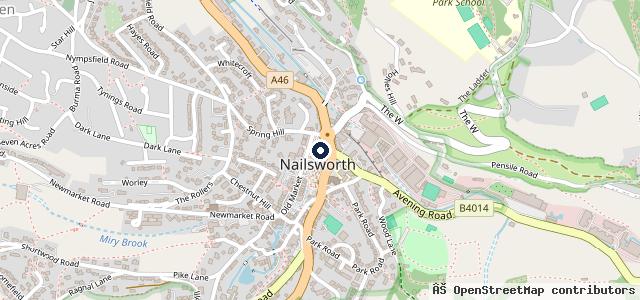 Map showing the location of The M.O.T. Garage