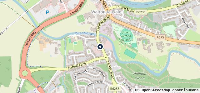 Map showing the location of Thornleys Ltd