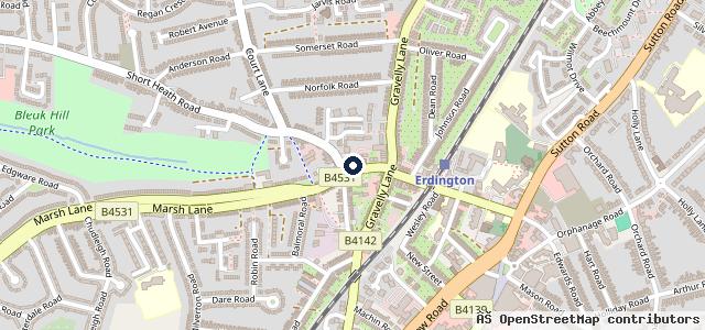 Map showing the location of Top Car Service Station Ltd