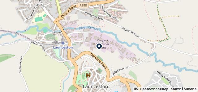 Map showing the location of Touch of Class | Caldicot
