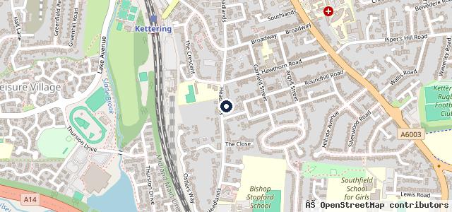Map showing the location of Vantastic camper conversions, mobile mechanic