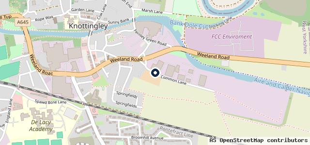 Map showing the location of Fleetclean