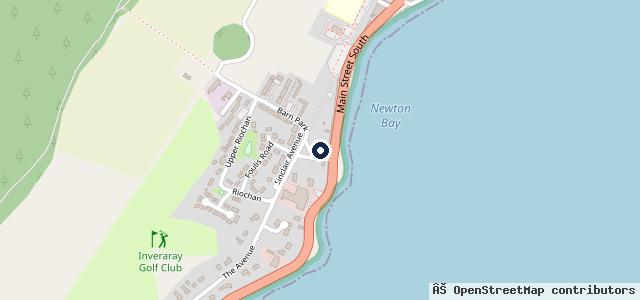 Map showing the location of W D Semple