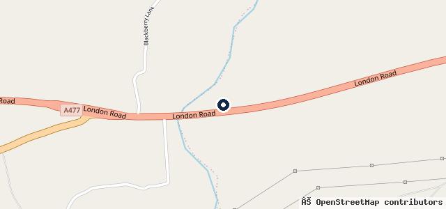Map showing the location of Vauxhall W P Lewis & Son Pembroke Dock