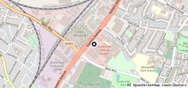 Map showing the location of Warners OMODA | JAECOO