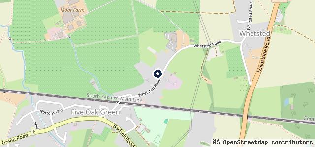 Map showing the location of Wealden P S V Ltd