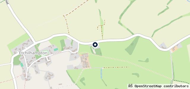 Map showing the location of Wayside Garage