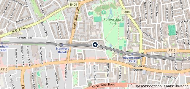 Map showing the location of Xavier Auto Clinic