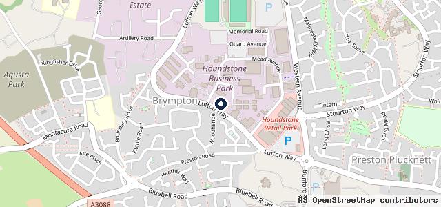 Map showing the location of Vertu Land Rover Yeovil