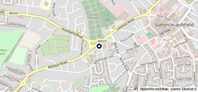Map showing the location of Premier Service Centre Ltd