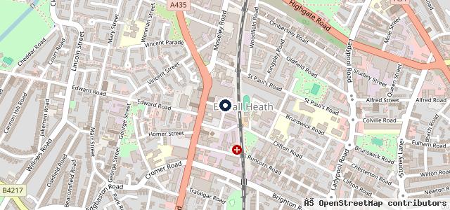 Map showing the location of Detail Central