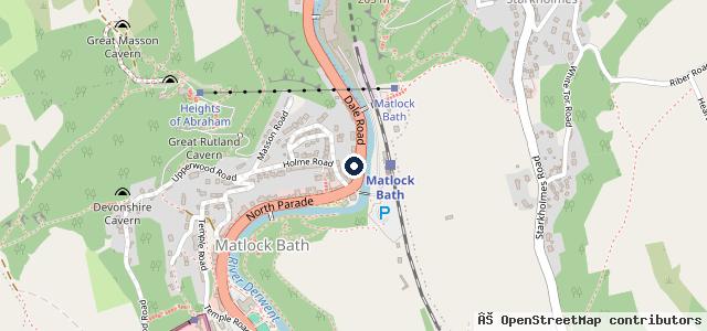 Map showing the location of Ardean Garage