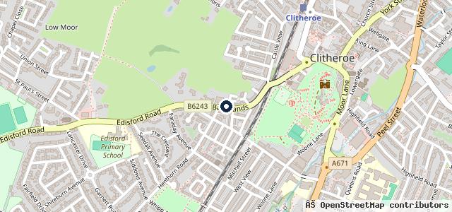 Map showing the location of Rufus Carr Ltd