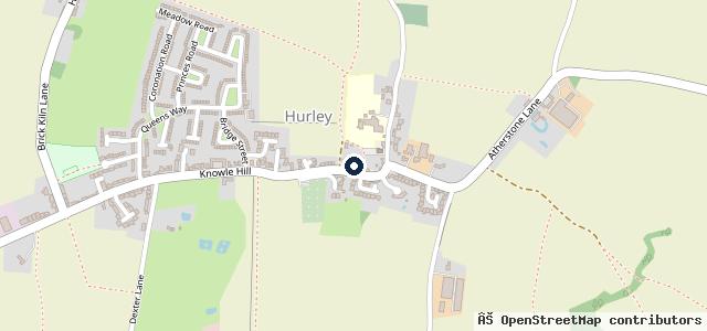 Map showing the location of Kingsbury vehicle services Ltd