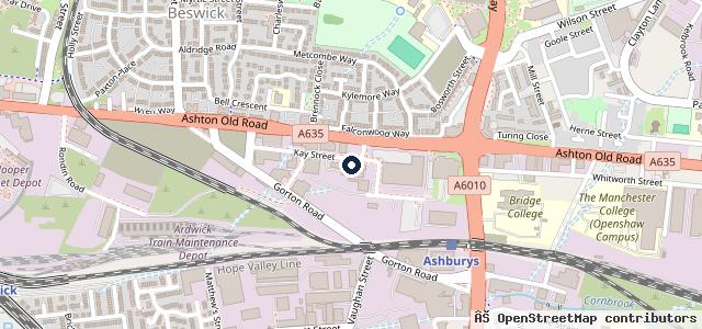 Map showing the location of Manchester Breakdown Services Ltd