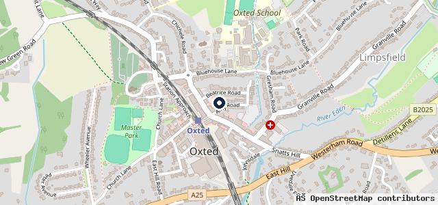 Map showing the location of Accelerated Motor Repairs Oxted