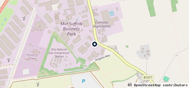 Map showing the location of Lindsay Flaxmer Ltd