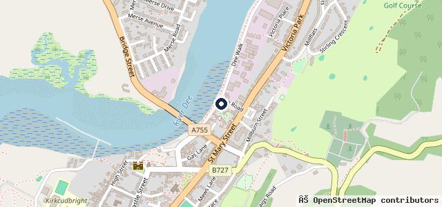 Map showing the location of Kerr Stanley