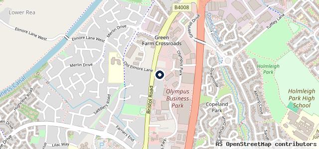 Map showing the location of Mon Motors Volkswagen Gloucester