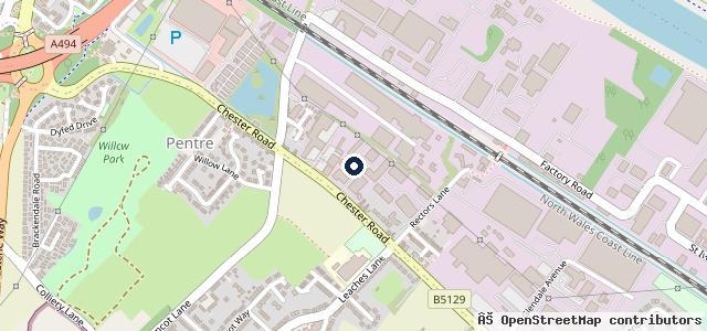 Map showing the location of AA Automotive