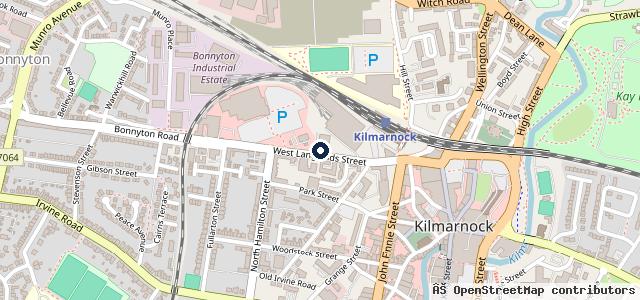 Map showing the location of Raes Mot & Service Centre