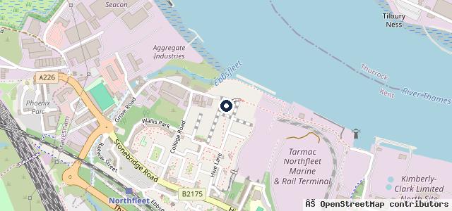 Map showing the location of Barney Sands & Hartridge Ltd