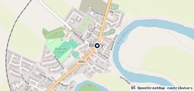 Map showing the location of Aird Motors Subaru and Argo