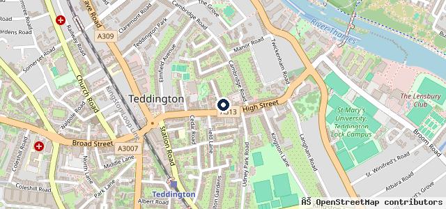 Map showing the location of Apollo Garage
