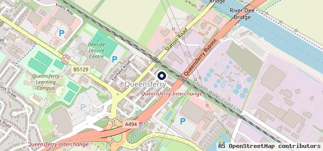 Map showing the location of Bell Automotive