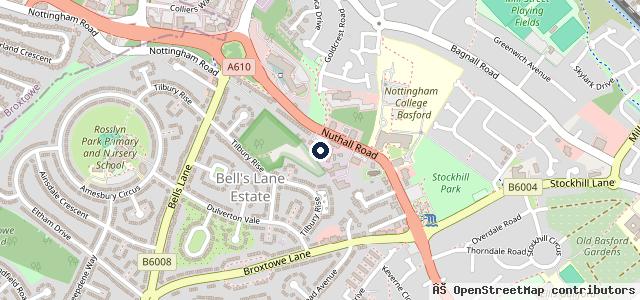 Map showing the location of William Oakes & Sons