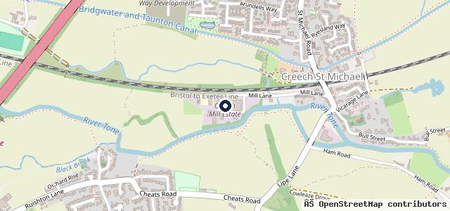Map showing the location of Mill Auto Services