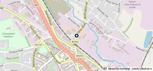 Map showing the location of Bristol Street Motors