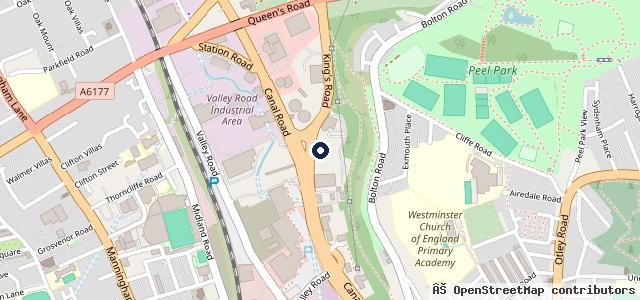 Map showing the location of Cars2 Hyundai Bradford