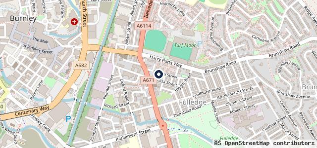 Map showing the location of ChapelYard MOT Limited