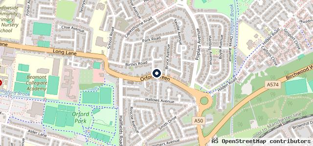 Map showing the location of DRB Car Spares & Accessories