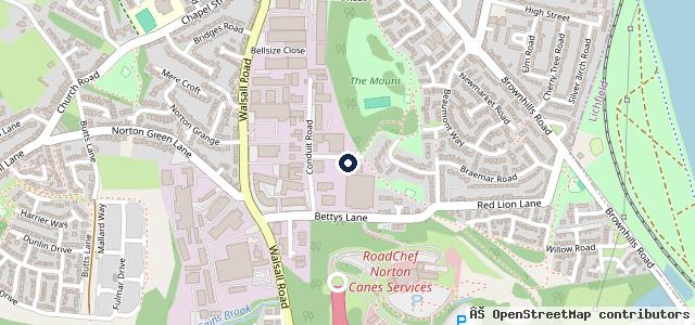 Map showing the location of D G Automotive