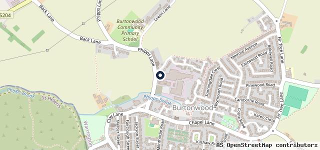 Map showing the location of D & G Motors
