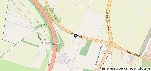 Map showing the location of Daniel James Performance Cars
