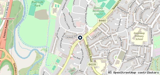 Map showing the location of Don Skene Cycles