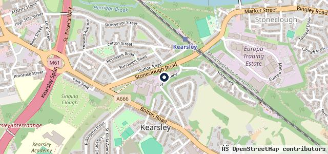 Map showing the location of Universal Body Repairs Ltd.