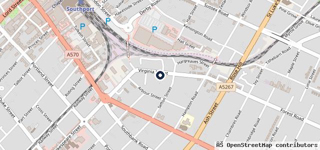 Map showing the location of RLT Automotive