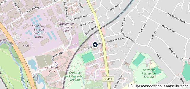 Map showing the location of Envy Automotive Solutions LTD