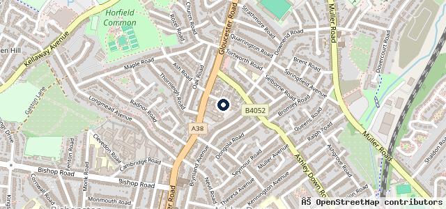 Map showing the location of Stones Autos (Has Moved To Cairns Road Garage At Westbury Park)