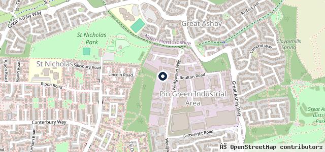Map showing the location of Stevenage Auto Repair Centre Ltd